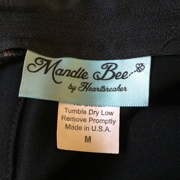 Mandie Bee Heartbreaker Black Skirt - Picture 4 of 5